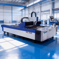 Machine de découpe laser fibre 1000W en promotion pour métal, moteur servo Yaskawa, refroidissement par eau, contrôle Cypcut, prend en charge les formats AI/PLT
