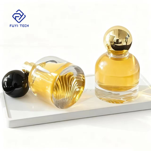 Flacons de <span class=keywords><strong>parfum</strong></span> luxueux de 30 ml, 50 ml, 100 ml, forme ondulée, forme courte et épaisse, flacons de <span class=keywords><strong>parfum</strong></span> <span class=keywords><strong>parfum</strong></span>és pour femmes - Product Image 2