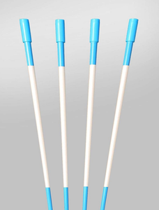 Marcadores de calzada de 48 pulgadas de alta calidad, productos de varilla de calzada sólida de fibra de vidrio, suministro de fábrica azul, verde y amarillo - Product Image 5