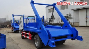 รถบรรทุกขยะอีซูซุ 5 คิว 8 คิว แบบยกตู้คอนเทนเนอร์ด้วยระบบไฮดรอลิก - Product Image 5