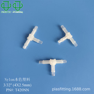 Accesorios de Tubería de Alta Calidad Tipo T, Serie 2, de Plástico PP-Nailon-PC, para Fluidos de Tinta, Uso Médico - Product Image 6