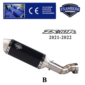 ZX-10R moto silencieux d'échappement sans lacet 2021 2022 <span class=keywords><strong>2023</strong></span> pour Kawasaki <span class=keywords><strong>ZX10R</strong></span> ZX-10r silencieux d'échappement s'échappe - Product Image 3