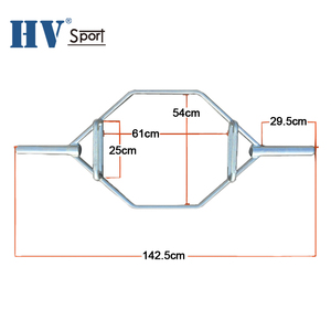 Barra de trampa hexagonal, accesorio cromado estándar, 160cm, 140cm de longitud - Product Image 5