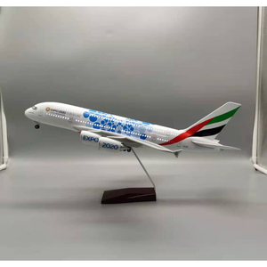 Modelo <span class=keywords><strong>de</strong></span> Avión <span class=keywords><strong>de</strong></span> Juguete a Escala 1/160, Réplica Estática <span class=keywords><strong>de</strong></span> un Avión <span class=keywords><strong>de</strong></span> la Expo Mundial <span class=keywords><strong>de</strong></span> EAU 380 - Product Image 5