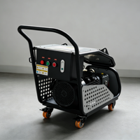 Nouvelle nettoyeuse haute pression électrique industrielle portable, chariot de lavage de voitures, pompe en acier inoxydable, 250 bar, 16 L/min, nettoyage à l'eau