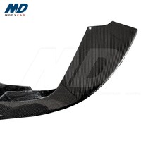 Lèvre avant en fibre de carbone de style Vrs pour Nissan 370Z Z34 2012-2015