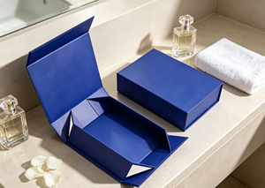 Eco-Friendly High-End Klein Blue Foldable <b>Magnetic</b> <b>Gift</b> <b>Box</b> Four-Color Printing Made Thick Colored Rigid Cardboard Integrated - Product Image 2