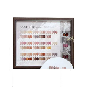 Set de 36 Esmaltes de Uñas en Gel UV en Tonos Nude con Tabla de Exhibición, Gel Removible para Suministros de Arte de Uñas - Product Image 6