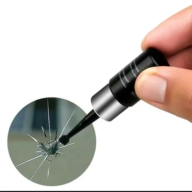 Windshield Repair Kit Automotive Glass Nano Repair Fluid Car Window Glass Crack Chip Repair Kit Window Screen Curing Glue Tools