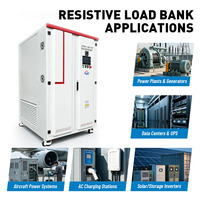 Gabinete de Banco de Carga Resistivo Programable PLC de 500kW 400V CA, Apto para Diferentes Aplicaciones de Prueba