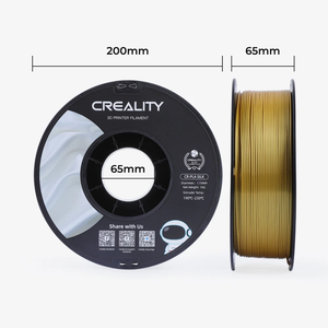 Filamento CR-Silk PLA de 1.75mm para Impresora 3D, Bobina de 1kg, +/-0.02mm, Compatible con Impresoras FDM/Lápices 3D, Certificado ROHS, 1 Año de Garantía - Product Image 1