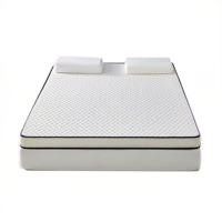Matelas en latex de luxe anti-acariens et antibactérien, taille lit simple et lit double