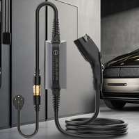 Nouveau chargeur de voiture électrique domestique 48Amp Type1 11.5KW compatible J1772 240V/120V pour chargeur