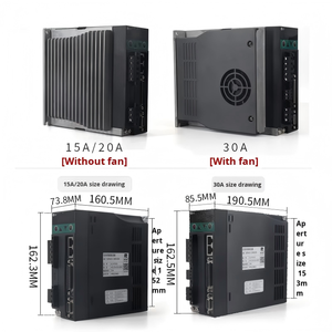 60/80/110/130 एकल-चरण एसी सर्वो मोटर सेट नियंत्रक 485 संचार 2300w ऊर्ध्वाधर बढ़ते 2 साल की वारंटी - Product Image 3