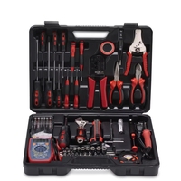 Kit d'outils d'électricien, multimètre numérique, kit de test, maintenance des télécommunications, boîte à outils portable pour la maison