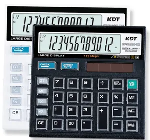 آلة حاسبة ثنائية الطاقة, آلة حاسبة تحتوي على 12 رقم بطاقة مزدوجة ، تحتوي على 99 درجة ، تستخدم لتحقق وتصحيح أجزاء الآلة الحاسبة.