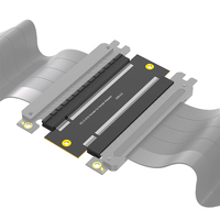 Adaptateur HLT PCI-E X16 Femelle-Femelle, Convertisseur Riser PCI Express 3.0 16X vers 16X avec Protection OTP