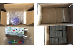 Jouets éducatifs de décoration de maison, artisanat en verre, nouveau Design, cadeaux, personnalisé, couleur Orange, 30% - Product Image 4