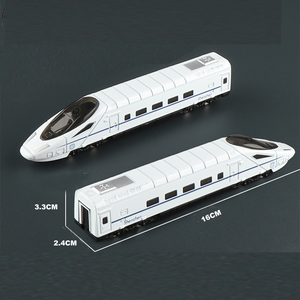 Diecast đồ chơi TRAIN SET <span class=keywords><strong>Scale</strong></span> mô hình trượt xe mô phỏng liên tỉnh đường sắt bullet train cổ điển màu xanh lá cây Train mô hình cho trẻ em Quà tặng - Product Image 4