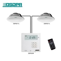 2x10W Duvara Monte Akıllı Ev Müzik Amplifikatörü, 2 Tavan Hoparlörüyle Beyaz 8