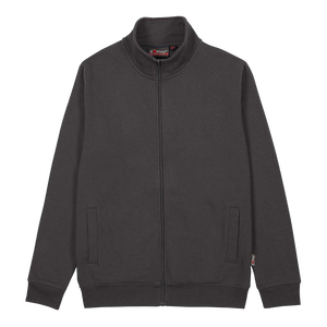 Sweat-shirt gris à fermeture éclair intégrale 'SOTRA' XXL Sports Fitness Yoga Set - Product Image 1