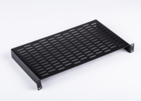 LEILEI Serveur Rack 1U Étagère Universelle Ventilée Rack Mount Tray 19 "Network Cabinet Rack Case