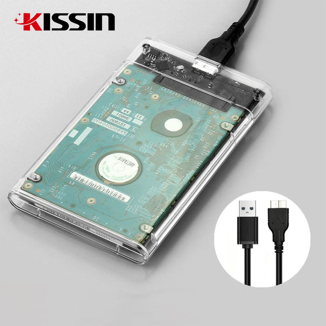 External Hard Drive HDD 160GB 200GB 250GB 320GB 500GB 1TB Transparent External Hard Disk