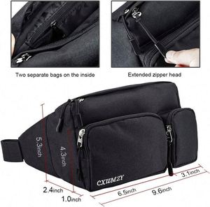 Muestra gratuita: Delantales de lona personalizados de 12 oz para servicios de limpieza, con múltiples bolsillos y portaherramientas, sin mangas, para la cintura. - Product Image 5