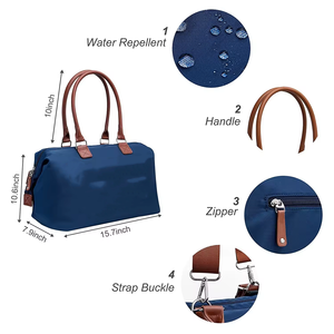 Bolsa de Maternidad Impermeable de Nailon Grande para <span class=keywords><strong>Hospital</strong></span>, Bolsa de Viaje para Pañales de Bebé, Bolsa de Cuidado del Bebé para Mamá - Product Image 5