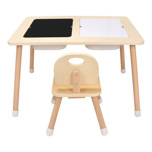 Bằng Gỗ Cát Nước Cảm Giác Hoạt Động Đồ Chơi Thiết Lập Mẫu Giáo Bé Trò Chơi Bàn Ghế Với Hộp Lưu Trữ Cho Các Trường Học Ăn Uống Phòng Ngủ Sử Dụng - Product Image 6