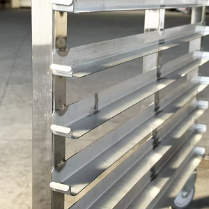 Carrito de Vapor Multifuncional Personalizable de 12/15/18/20 Niveles, Carrito de Bandejas para Hornear para Hoteles y Restaurantes - Product Image 5