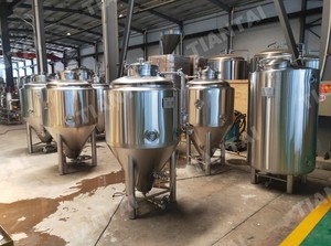 Fermenteuse conique à Double paroi avec fond conique à <span class=keywords><strong>60</strong></span> <span class=keywords><strong>degrés</strong></span>, agitateur de 100L 1HL, livraison gratuite - Product Image 3