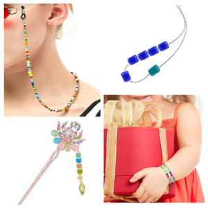 Kim Loại Bead <span class=keywords><strong>Loom</strong></span> Dệt Beading <span class=keywords><strong>Loom</strong></span> Cho Đồ Trang Sức Vòng Đeo Tay Tự Làm Máy Dệt Kim Sáng Tạo Handmade Hạt Đan Công Cụ - Product Image 6