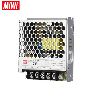 Fuente de Alimentación Conmutada <span class=keywords><strong>MIWI</strong></span> LRS-50-24 Mini, 120v 240v CA a CC 24v 50w, 24 Voltios - Product Image 2