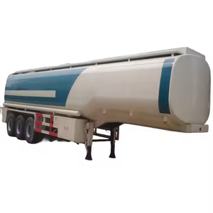 Remorque citerne à 3 essieux pour usine, capacité 45 CBM 50 CBM, pour le transport de carburant et d'eau - Product Image 1
