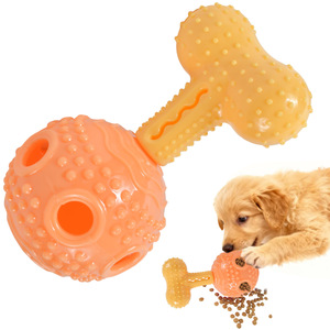 <span class=keywords><strong>Jouet</strong></span> interactif <span class=keywords><strong>pour</strong></span> chat et <span class=keywords><strong>chien</strong></span> en silicone avec poignée texturée, puzzle alimentaire, anti-ennui, balle à friandises détachable <span class=keywords><strong>pour</strong></span> <span class=keywords><strong>chien</strong></span> - Product Image 2