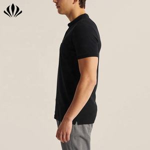 <span class=keywords><strong>Polo</strong></span> con cuello de banda para hombre, <span class=keywords><strong>Polo</strong></span> de tres botones para hombre, <span class=keywords><strong>Polo</strong></span> de tenis de piqué de mezcla de algodón - Product Image 5