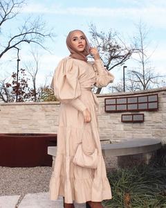 SIPO 2022 Newest Elegant Islamic Clothing <b>Party</b> <b>Wear</b> Islamic Dubai Abaya Muslim Dress Maxi Dress - Product Image 4