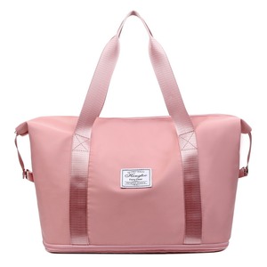 Bolsa de viaje de nailon expandible, resistente al agua, color sólido, unisex, para viajes de ocio - Product Image 5