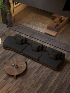 Curved Special-shaped Solid Wood <b>Floor</b> Set Multi-function Business Small Apartment Middle Ancient Quiet Style Homestay DHhei09 S - Product Image 2