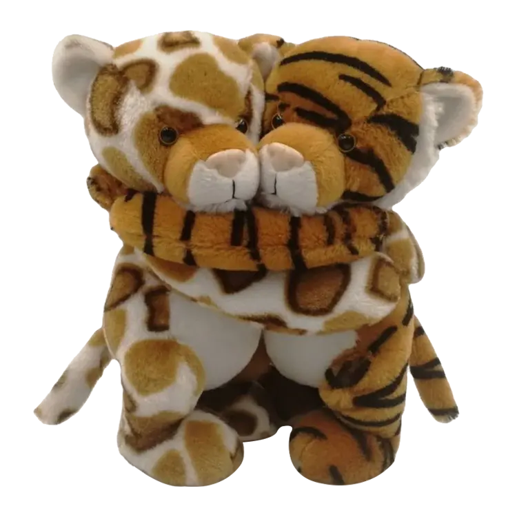 Tigre en peluche, jouet personnalisé, mignon, 10 pouces, meilleur ami, vente en gros, peluche