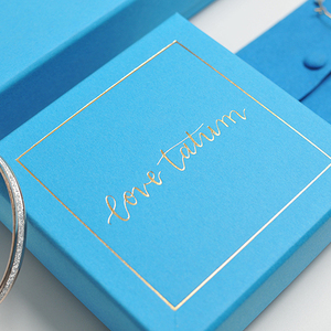 WangFu 2023 Luxury Beautiful Cardboard Gift Box Jewelry Packaging Sets Custom Logo