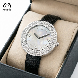 Migaga Good Quality Casual Minimalist <strong>Watch</strong> Women <strong>Iced</strong> Out Female Wrist <strong>Watch</strong> Reloj Mujer Custom Logo Quartz <strong>Watch</strong> - Product Image 1