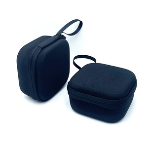 <b>Eva</b> Storage Bag For Headphone Packaging Shockproof Black Simple Style Single Compartment - Product Image 4
