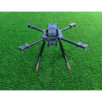 Kit de cadre de drone quadrirotor et hexacopter pliant compact haute résistance entièrement en fibre de carbone