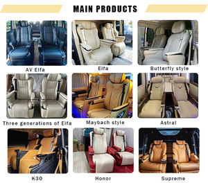 Nuevo diseño de asientos eléctricos de lujo Van 2023 Clase superior Conversión automática Silla de coche eléctrico Asientos Vip de lujo Barco medio Capitán S - Product Image 6