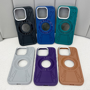 Ốp lưng bảo vệ TPU từ tính, tản nhiệt, thiết kế sang trọng tối giản cho <span class=keywords><strong>iPhone</strong></span> 16 Pro Max - <span class=keywords><strong>Apple</strong></span> 15, chất liệu mềm mại - Product Image 4