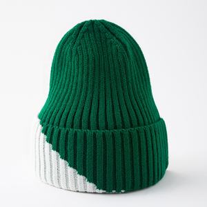 หมวกไหมพรมอะคริลิคถักลายริบบ์ สีสันตัดกัน หนานุ่ม ยืดหยุ่น สำหรับฤดูใบไม้ร่วงและฤดูหนาว ให้ความอบอุ่น สไตล์สแล็คชี่ สำหรับผู้ชายและผู้หญิง - Product Image 6