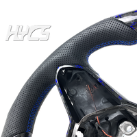 Accessoires d'intérieur de voiture Affichage à LED Volant en fibre de carbone forgé pour Volkswagen Golf 8 MK8 GTI R Line Scirocco GTS R