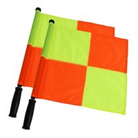 Drapeaux d'angle de football en polyester personnalisés de haute qualité, taille et couleur sur mesure, logo personnalisé, vente en gros